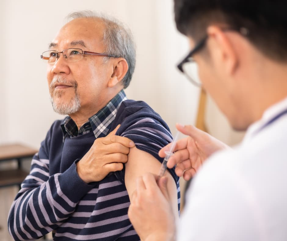 vacinnation personne de plus 65 ans